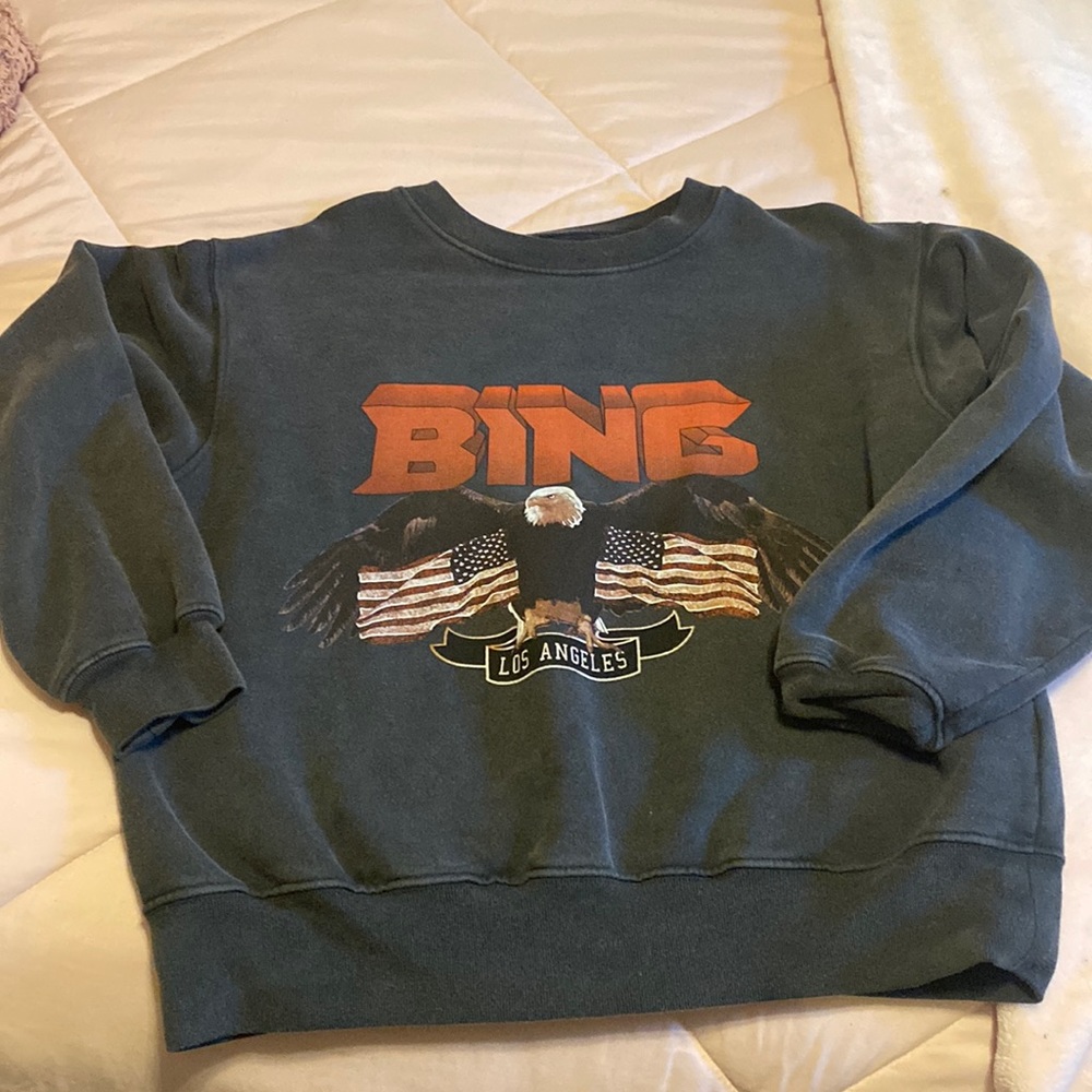 Anine Bing graphic sweatshirt size small